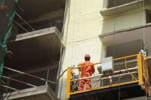 外墻噴涂后會發(fā)泡是什么材料 外墻保溫泡沫有用嗎(圖2) 外墻保溫泡沫保溫層案例