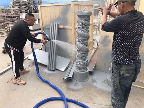 什么東西噴涂到泡沫上增加硬度(圖3) 聚脲噴涂到泡沫上增加硬度